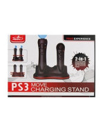 Зарядная станция PEGA Double Charger Charging Dock Stand для контроллеров Move (PS4)